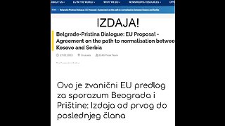 IZDAJA - VUČIĆ PRIHVATIO NEZAVISNOST KOSOVA