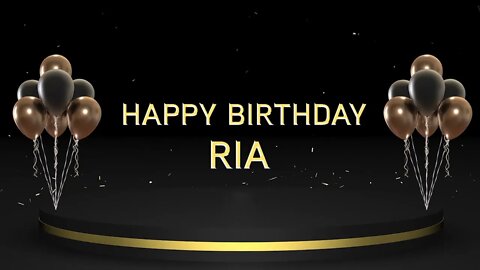 Wish you a very Happy Birthday Ria