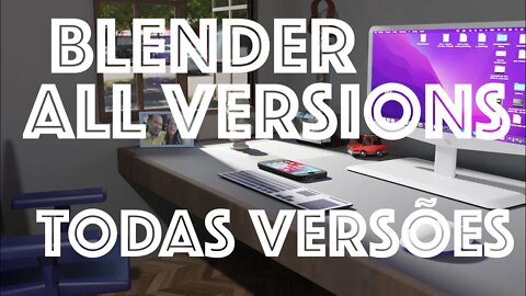 INSTALANDO BLENDER MACBOOK - E BAIXAR VERSOES ANTERIORES BLENDER.