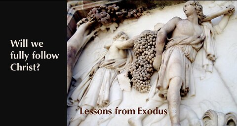 Lessons from Exodus — Will We Fully Follow Christ?