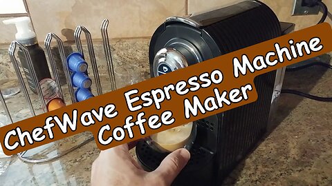 ChefWave Espresso Machine: Unboxing & Quick Review