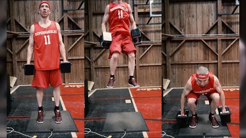 Jump Higher With Weighted Vertical Jumps - Super Explosive Training