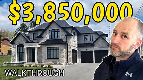 Whitby Ontario Mansion tour - $3,850,000