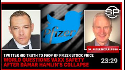 Twitter Hid Truth To Prop Up Pfizer Stocks World Questions Vax Safety After Damar Hamlin’s Collapse