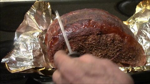 Smoked Prime Rib Finished in the Oven