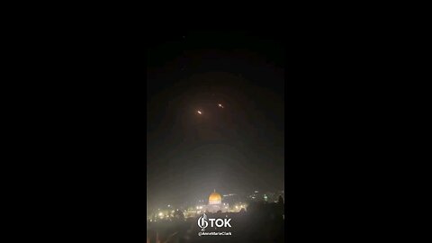 Footage of Iranian Drones and ballistic Missiles being intercepted at Israels borders