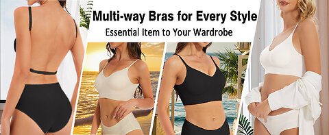 multi ways bras for every style| essential item for your wardrobe