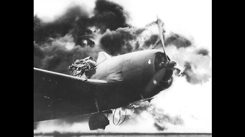 F6F Hellcat Fiery Wreck - USS Bataan 1944