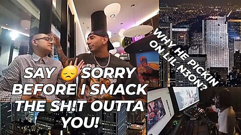 FOUSEY SMACKS N3ON THEN SPAZZES ON THE POLICE!! BLACK YOUNGSTER BROTHER KILLED OR SACRIFICED?