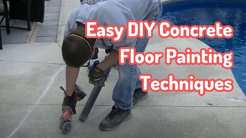 Easy DIY Concrete Floor Painting Techniques