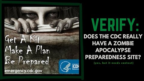 Was CDC Systematic Planning for the ZOMBIE APOCALYPSE? [Jul 4, 2023]
