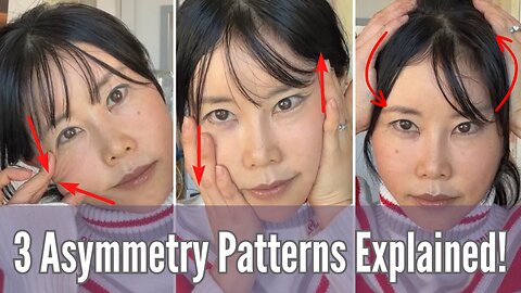 3 Asymmetry Patterns Explained | Koko Face Yoga