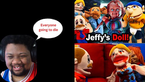 SML Jeffy Doll But It Chucky Reaction
