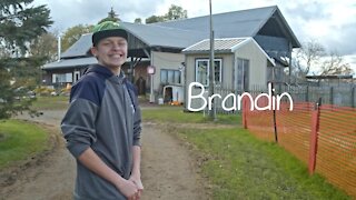 16-year-old Brandin loves to read, write and play sports