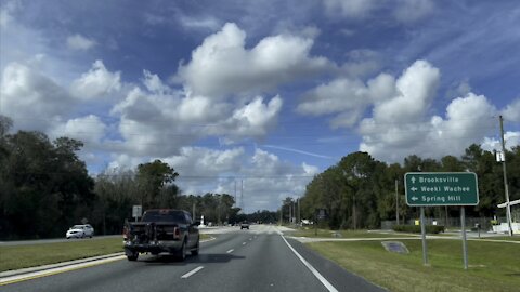 Drives in Paradise- Brandon to Suwannee, FL Country XMAS TRIP- #4K #Drives #FYP #HDR #DolbyVision