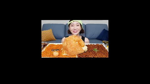 [Mukbang ASMR] Super Size Cheese Ball Amazing Giant Size Cheese Ball Eatingshow Ssoyoung