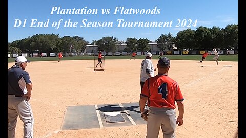 Plantation vs Flatwoods End of Season Tournament Game 4 at Stonecrest Softball Field 3/19/2024