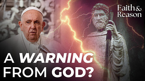 COINCIDENCE? Lightning STRIKES Keys of St. Peter!