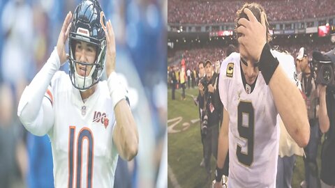 Mitchell Trubisky Career Over in Chicago; Drew Brees Not the Problem With Saints