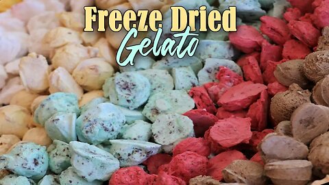 I made Freeze Dried Gelato and it BLEW MY MIND 🤯🤯