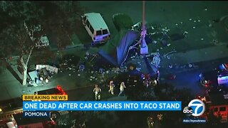 1 dead, 12 Injured After Driver Crashes Into CA Food Stand: ABC