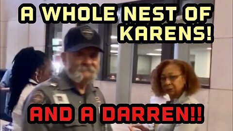 Could U survive an ENTIRE nest of KARENS?? | 1st Amendment Audit | The J-Town Press