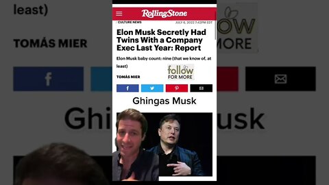 #ElonMusk Fathers Twins with a Top Executive at His Company #nueralink