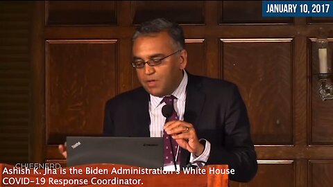 CBDCs | "Pandemic Prevention & Preparedness Is Going to End Up Being a Top Priority. There Is Going to Be Something Unpredictable That the Administration Is Going to Have to Deal With." - Ashish K. Jha (Biden COVID-19 Response Coordinator)