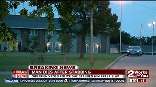 Man dead after being stabbed in South Tulsa