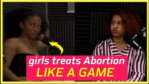 Women Treats Abortion like a video game