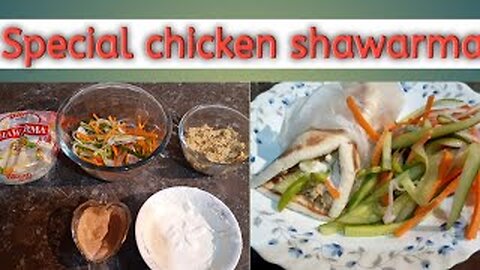 Special spicy chicken shawarma | easy homemade shawrama | by fiza farrukh