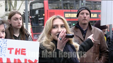 Debbie Hicks speech outside Australia House in London - UNCENSORED VERSION