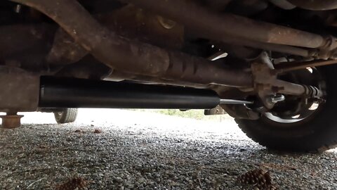 2001 F250 7.3L Steering stabilizer damper shock replacement