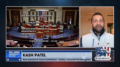 Kash Patel Discusses How Congress Can Fund The Defense Department And Pull Out Section 702 From FISA