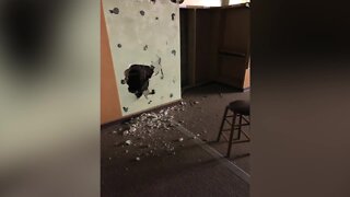 Non-profit organization vandalized