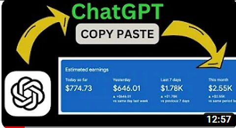 ChatGPT : How to Use ChatGPT to Make Money Online in 5 Minutes! #chatgpt