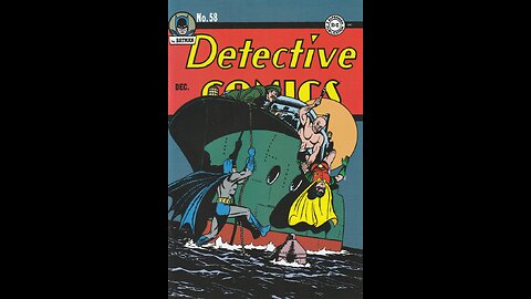 Detective Comics -- Issue 58 (1937, DC Comics) 2023 Facsimile Edition Review