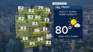 Southeast Wisconsin weather: Sunny, pleasant Friday with highs near 80