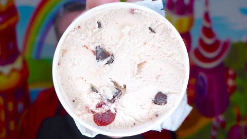 Ben & Jerry's Cherry Garcia Non Dairy Frozen Dessert Review