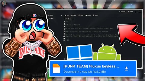 *2024* How To Get Fluxus V607 ROBLOX EXECUTOR On PC & Mobile 2.607.548 MOD APK😍 (TUTORIAL + KEYLESS)