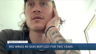 Red Wings re-sign Tyler Bertuzzi to two-year contract