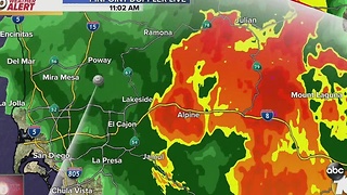 Breaking Weather Alert: Rain Arrives in San Diego County