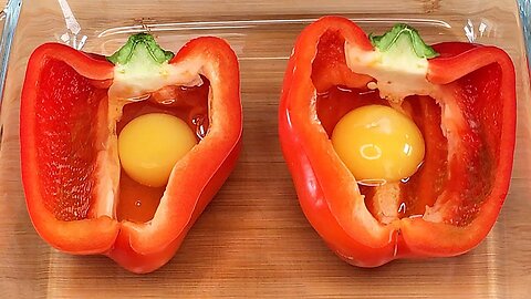 Just 2 Eggs and Bell Peppers Make This Delicious Breakfast Recipe
