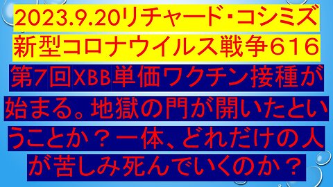 2023.9.20リチャード・コシミズ 新型コロナウイルス戦争６１６