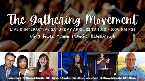 The Gathering Movement LIVE with Delora + Dennis OBrien, Steve Shultz, Donné Clement, Donna Rigney