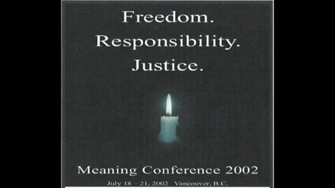 Symposium on Meaning & Marriage | S13 part 3 | Meaning Conference 2002