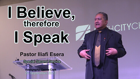 I Believe, therefore I Speak