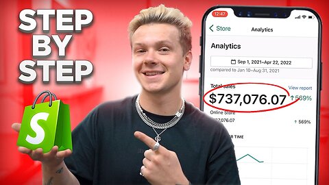How To Create A Shopify Dropshipping Store (2023 SHOPIFY TUTORIAL)