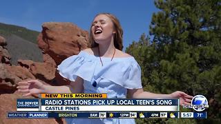 Radio stations pick up local teen's song