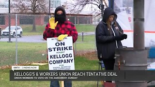 Union reaches tentative agreement with Kellogg Company